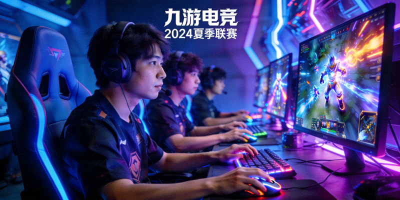 九游电子竞技游戏对战画面，选手正在激烈角逐